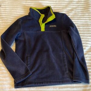 Columbia fleece pull over M